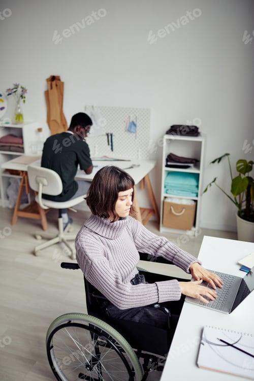 Preview: Female Entrepreneur Working in Fashion Studio