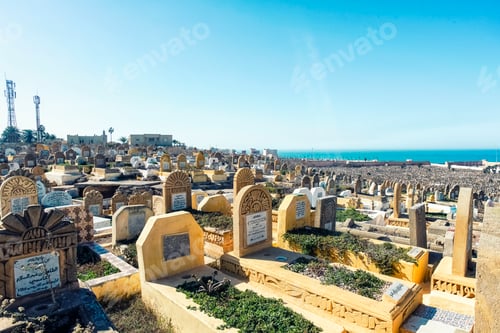 Preview: cemetary of the martys in Rabat on the Ocean