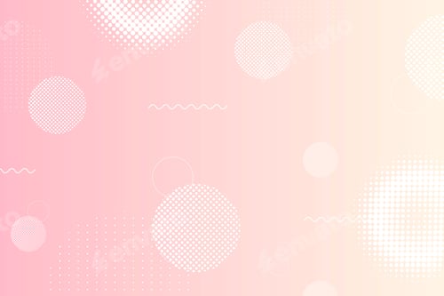 Preview: Pink Memphis style pattern background