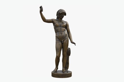 Preview: Standing Hermaphrodite - Bronze Finish, Ancient Style