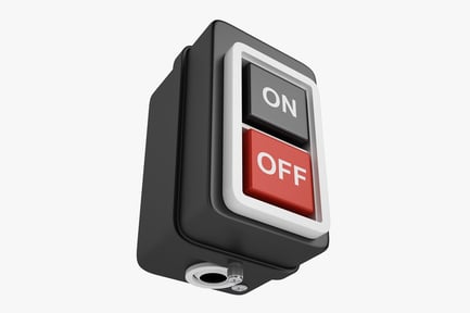 Preview: Self-Locking Power Button Switch with ON/OFF Indicator