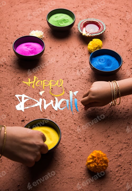 Preview: Happy Diwali Greeting Card