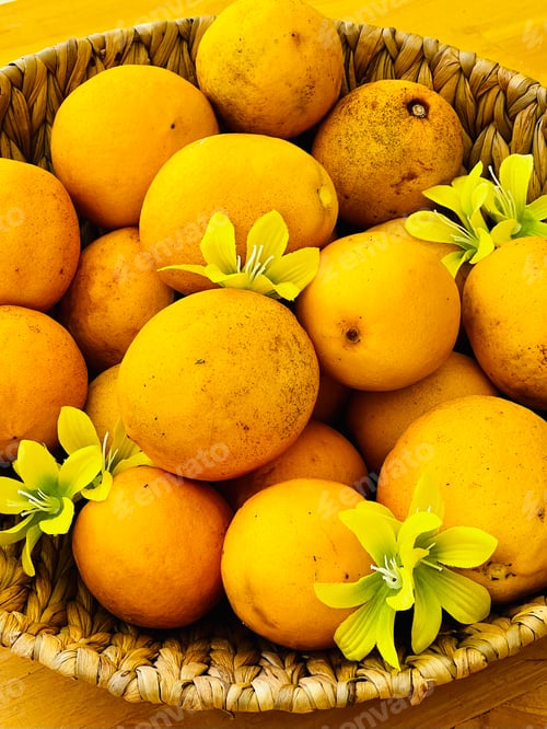 Preview: Overhead shot of lemons.