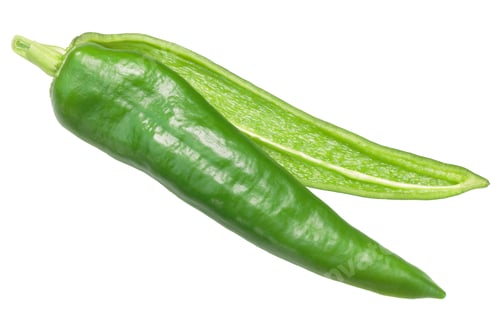 Preview: Numex Espanola Improved pepper split, top view