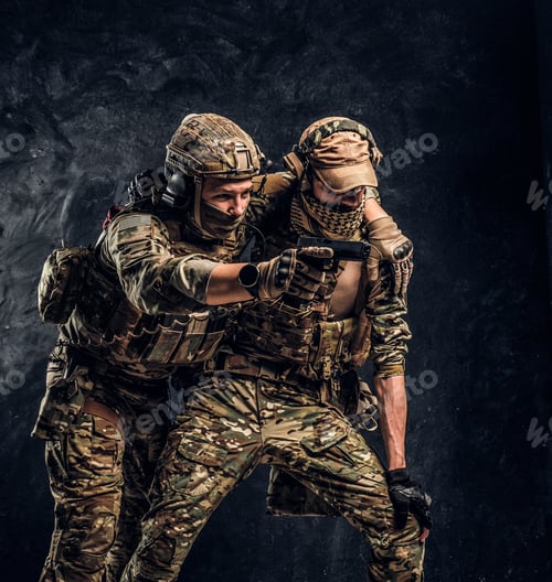 Preview: Military medic rescues his wounded teammate carrying him off the battlefield