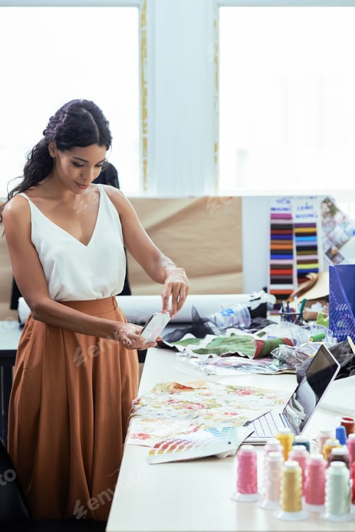 Preview: Designer Phototgraphing Fabric and Color Palette