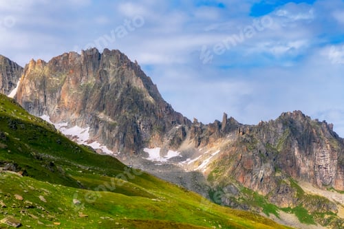 Preview: mountains at border of France and Swiss