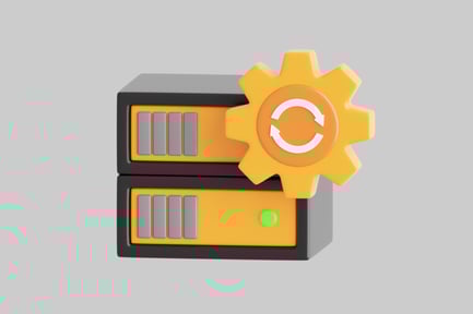 Preview: Server with gear on top