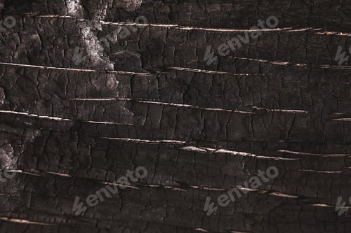 Preview: Dark gray or black wood texture closeup background