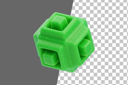 Vorschau: Geometrisches Kern-3D-Symbol