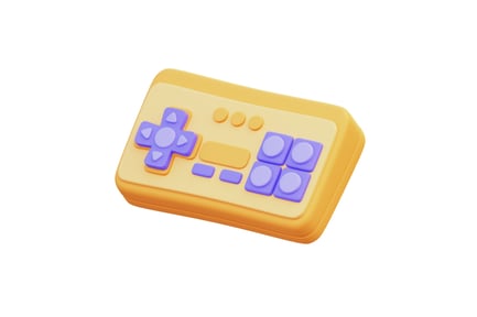 Preview: Gamepad 3D Illustration