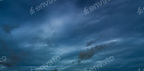 Preview: Cloud storm sky dark rain lightning thunder stormy