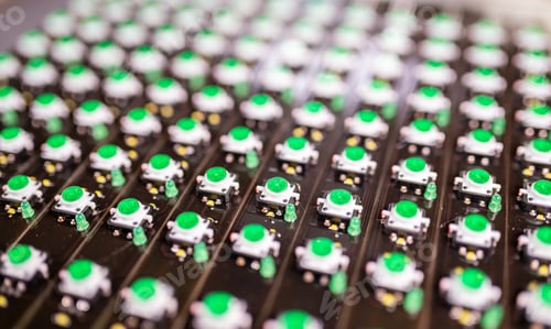 Preview: Panel of LED light indicators is in the production
