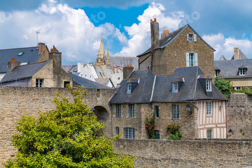 Preview: Vannes, old half-timbered houses