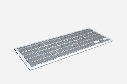 Preview: Wireless Keyboard 3D Illustration