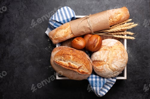 Preview: Various types of bread