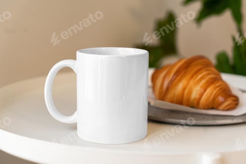 Preview: mockup, realistic, mug, advertisement