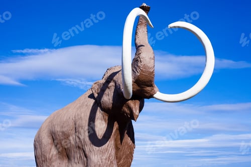 Preview: Impressive Woolly Mammoth sculpture