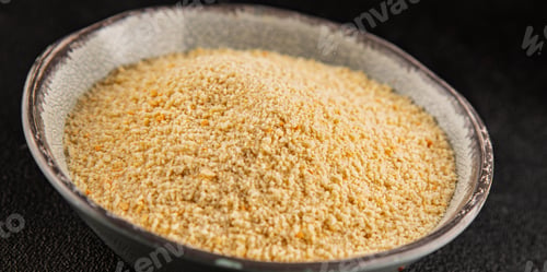 Preview: Breadcrumbs for cooking tasty snack fresh gourmet food background on the table