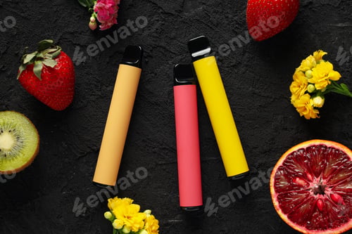 Preview: Smoking devices - electronic cigarette, concept of modern smoking