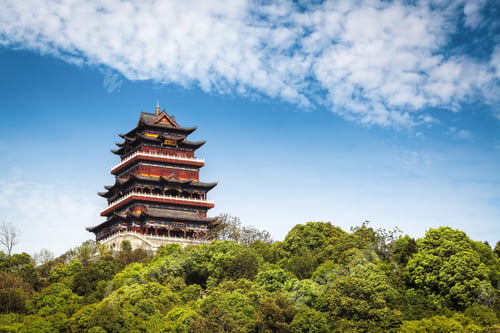 Preview: chinese traditional style tower