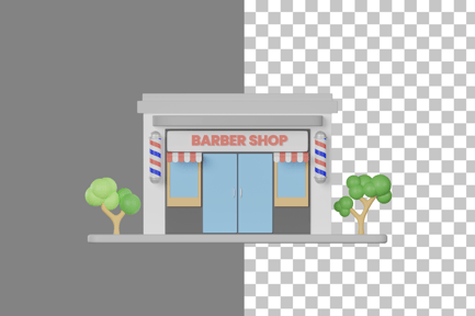 Preview: Barber Shop 3D Icon