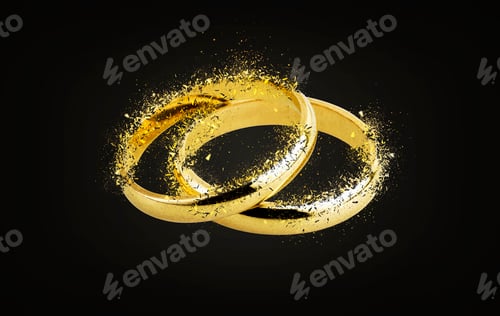 Preview: Old wedding rings Shattering