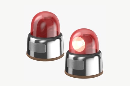 Preview: Emergency Vehicle Beacon: Red Dome Light
