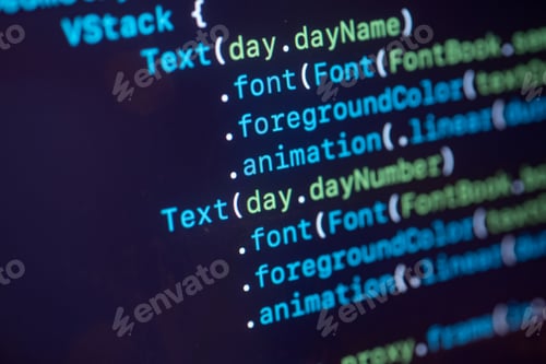 Preview: Closeup screen code