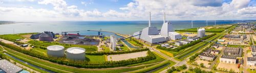 Preview: Panoramic aerial view of the Power station