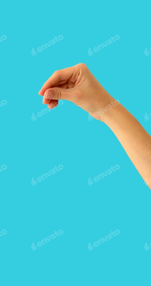 Preview: hand cooking food and adding white coarse salt