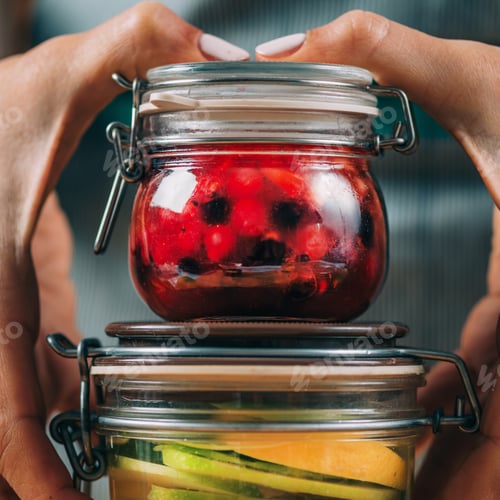 Preview: Jar with Fermented Fruits