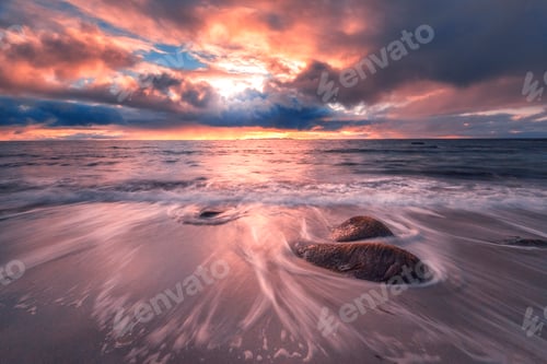 Preview: Stunning Sunset View on the Lofoten Islands Norway