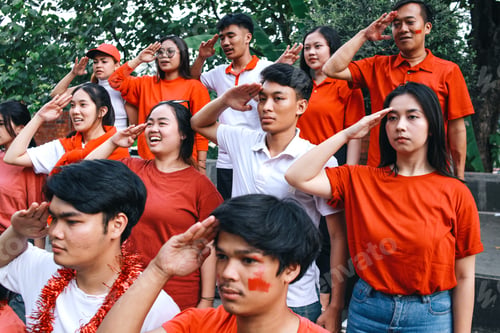 Preview: Football Fans Giving Salute