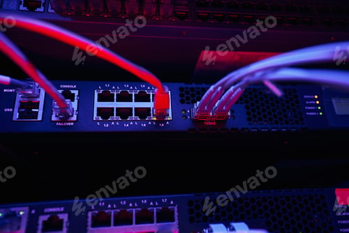 Preview: New server connected to data center network
