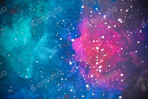 Preview: Watercolor Paint On Paper Of Different Colors Background Image