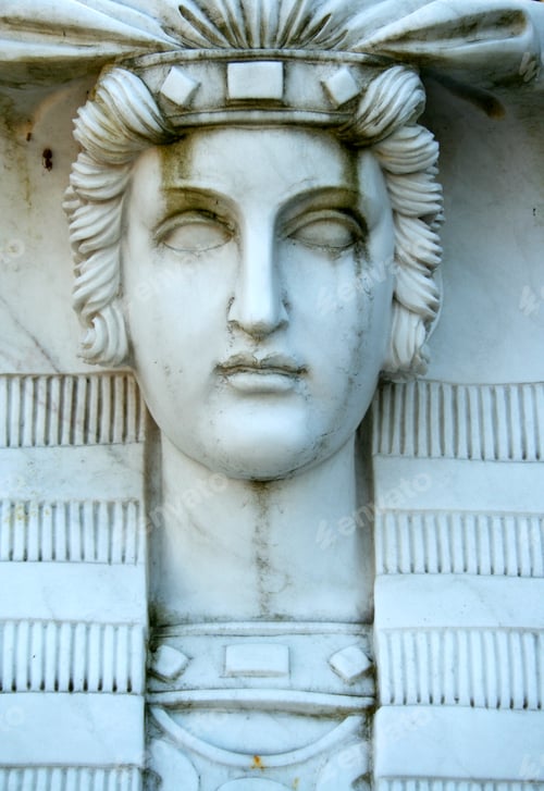 Preview: Statue face