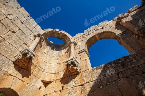 Preview: A view from the Ancient Alahan Monastery in Mut, Mersin, Turkey