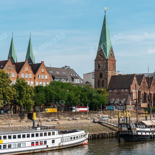 Preview: Side view of embankment in Bremen