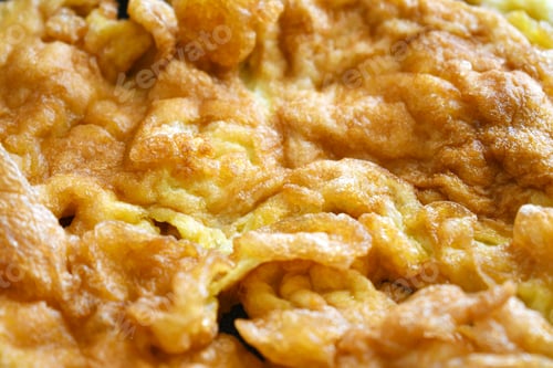 Preview: Thai omelette on a plate. Traditional Thai food.