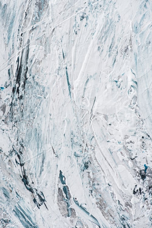 Preview: art texture with light blue and white brush strokes of oil paint