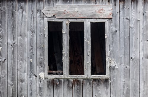 Preview: Wooden window on background.
