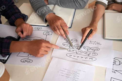 Preview: Programmers working on algorithm