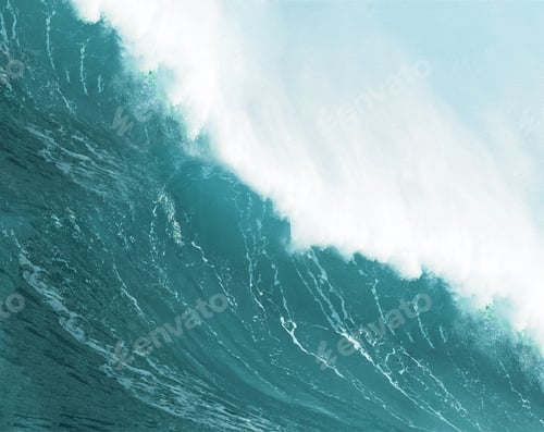 Preview: crashing wave close up