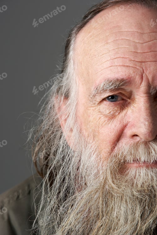 Preview: Senior Man With Long Beard