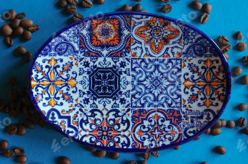 Preview: Colorful plate