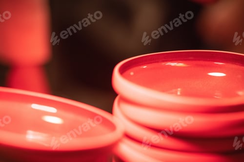 Preview: Plates in a Restaurant.