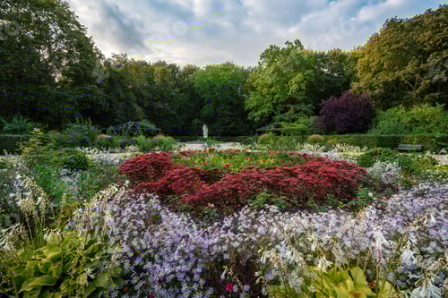 Preview: Rose Garden (Rosengarten) at Tiergarten park - Berlin, Germany