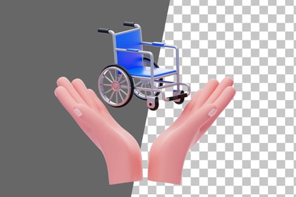 Preview: Elderly Care 3D Icon