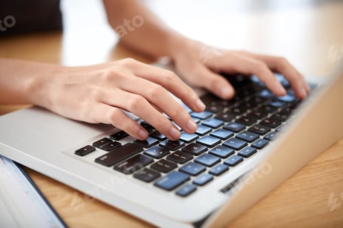 Preview: Working on laptop